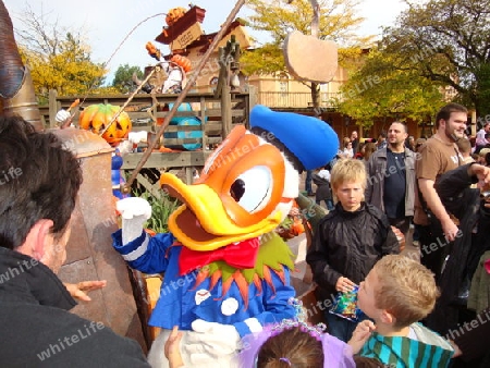 Disneyland Paris Halloween 2008 Donald Duck