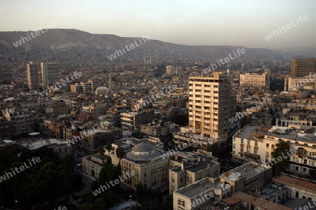 Asien, Naher Osten, Syrien, Damaskus,   Sicht ueber die Grossstadt von Damaskus der Hauptstadt von Syrien. 