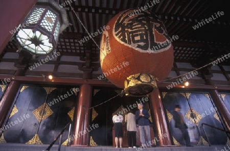 one of the big Festival in the Asakusa Senso Ji Tempel in the city centre of Tokyo in Japan in Asia,



