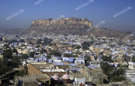 the Fort of the city of  Jodhpur in the province of Rajasthan in India.