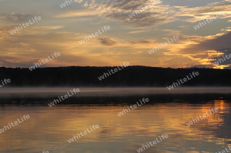 Sunrise Over Lake