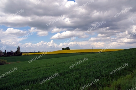 Wolken ?ber Hof