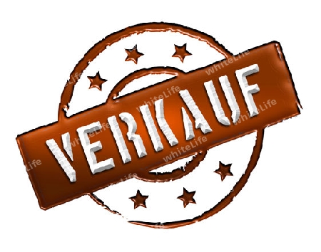 VERKAUF - Zeichen, Symbol im Retro Stil fuer Praesentationen, Prospekte, Internet, ...