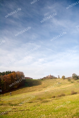 Herbstlandschaft im Hochformat