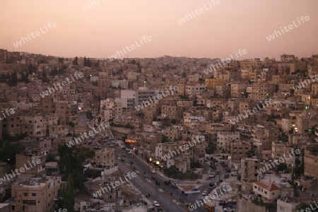 The City Centre of the City Amman in Jordan in the middle east.