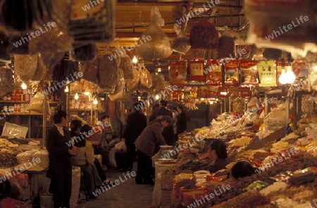 people on the Market streets of Chongqing in the province of Sichuan in china in east asia. 