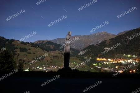 Adelboden bei Nacht