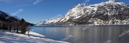 Silvaplanersee im Winter