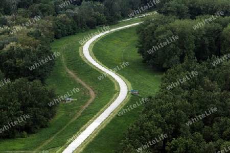 Europa, Osteuropa, Slowakei, Hauptstadt, Bratislava, Altstadt, Gasse, Sommer, Damm, Donau, Weg, Landschaft,  