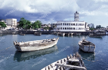 the mosque in the city of Moroni in the Island of  Comoros in the Indian Ocean in Africa   