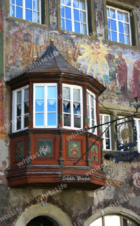 Erker in Stein am Rhein