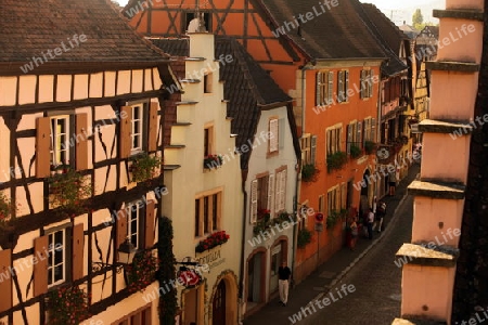  the Village of Turckheim in the province of Alsace in France in Europe