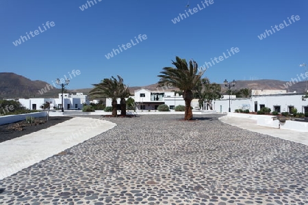 Platz in Guatiza, Lanzarote