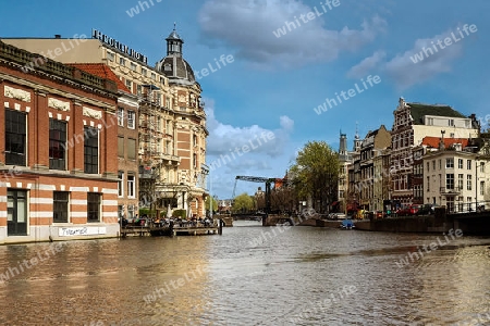 Amsterdam. Amstel am Muntplein.