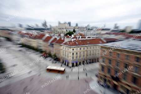 The Old Town in the City of Warsaw in Poland, East Europe.