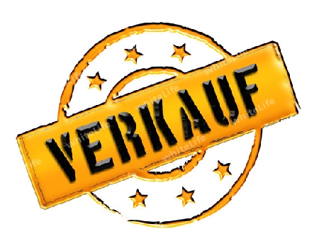 VERKAUF - Zeichen, Symbol im Retro Stil fuer Praesentationen, Prospekte, Internet, ...