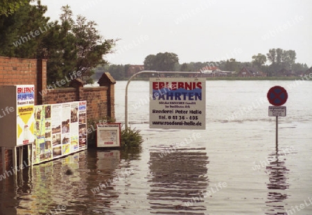 Ueberschwemmung Lauenburg 2002