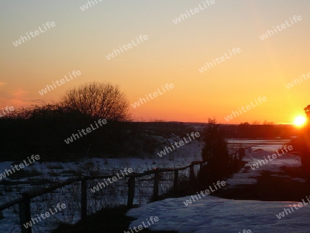 Sonnenuntergang, Ostsee