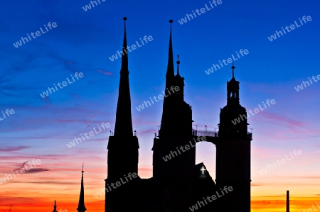 Halle/ Saale SKyline