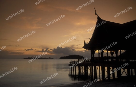 The Beach at Pantai Cenang on the coast of Langkawi Island in the northwest of Malaysia