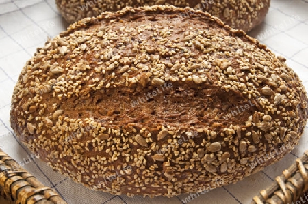 Vollkornbrot mit Getreidekrnern