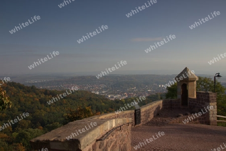 Wartburg Blick ins Land von der Wartburg