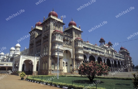 the Palace in the city of Mysore in the province of Karnataka in India.