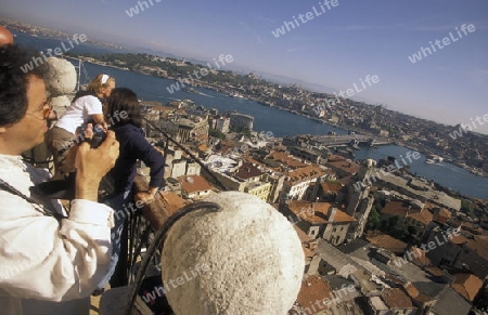 EUROPA, ORIENT, TUERKEY, ISTANBUL, GALATASARAY, STADT, BOSPHORUS, KANAL, MEER, 

