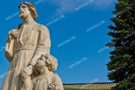 Heiligenstatue in Ruzomberok Slowakei