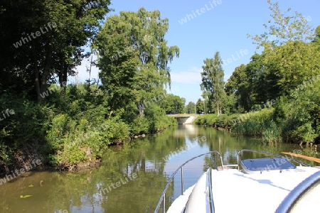 Kanal Niegocinski, auf der Wasserroute der Grossen Masurischen Seen