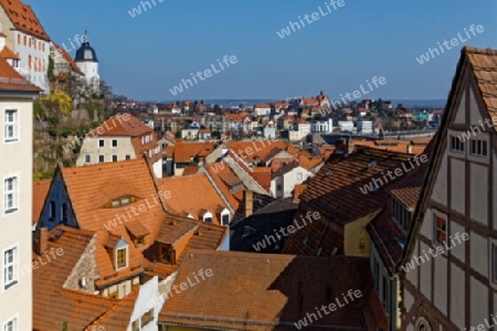 Blick über die Dächer von Meissen