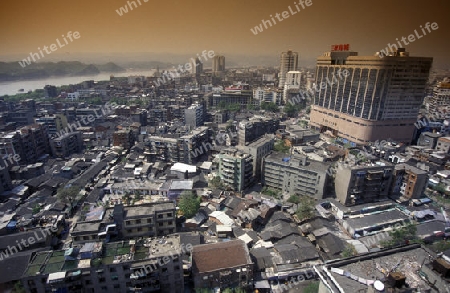  the city of yichang near the three gorges dam project in the province of hubei in china.