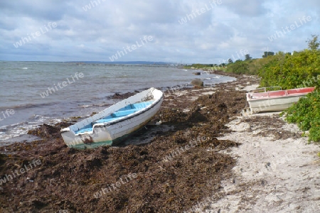 Boote am Strand