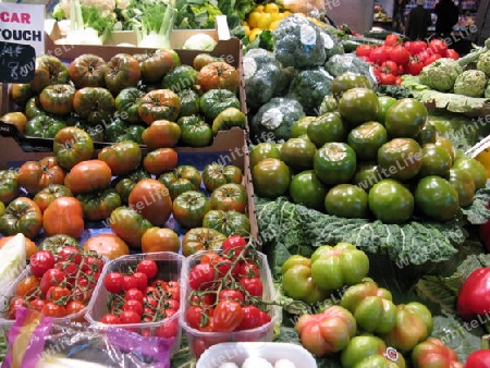 Marktstand in Barcelona