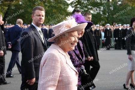 Queen Elisabeth in Lettland