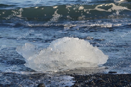 Eis am Strand