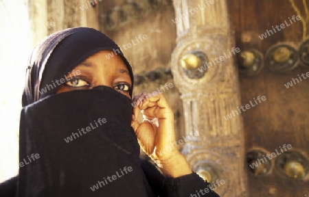 Die Altstadt von Stone Town  oder Zanzibar Town der Hauptstadt der Insel Sansibar im Indischen Ozean in Tansania in Ostafrika..