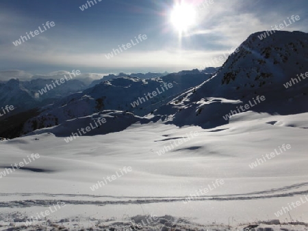 Wintertraum in den Bergen