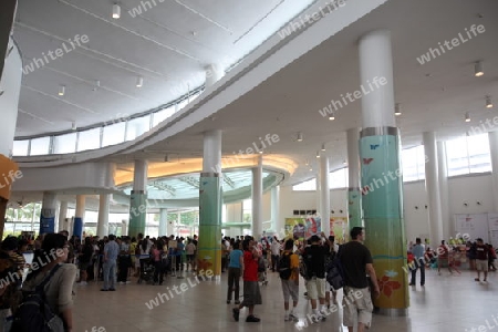 Asien, Suedost, Singapur, Insel, Staat, Stadt, City, Sentosa Island, Shopping Centre, Einkaufszentrum, Wirtschaft, Architektur, Alltag,