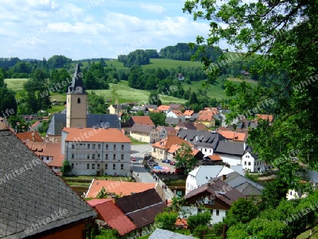 Tschechien, Rosenberg an der Moldau