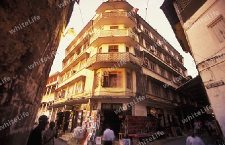 Die Altstadt von Stone Town  oder Zanzibar Town der Hauptstadt der Insel Sansibar im Indischen Ozean in Tansania in Ostafrika.. 