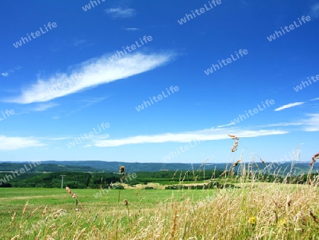 Himmel und Landschaft