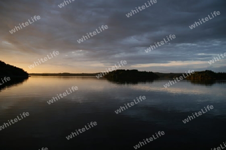 Abendstimmung im Lough Key