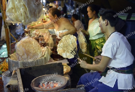 a thai food restaurant in Banglamphu in the city of Bangkok in Thailand in Suedostasien.